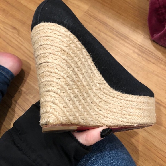 Christian Louboutin pre-loved wedges authentic 37 - Picture 8 of 11